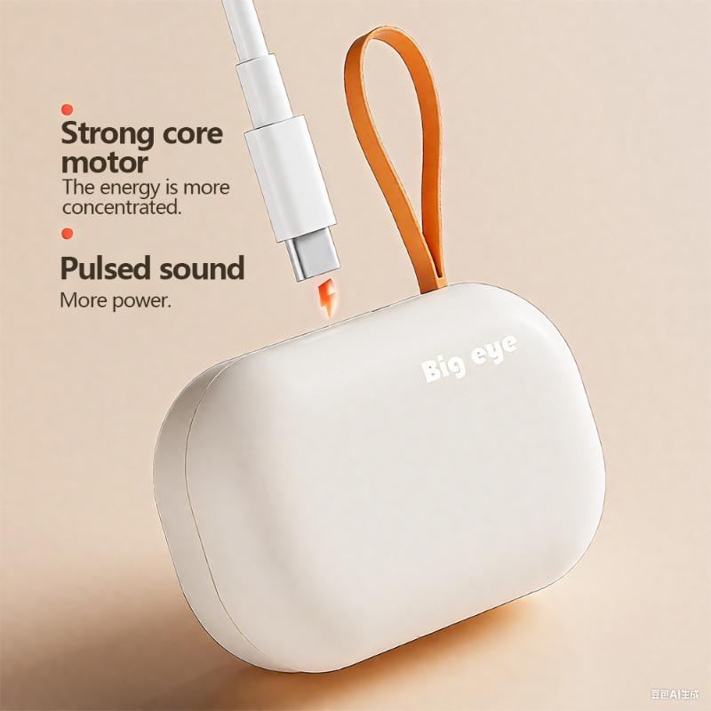 Contact Lens Cleaning Machine Utomatic Folding Cleaner High Frequency Vibration Rechargeable Lens Remover Tool Sterilization Box