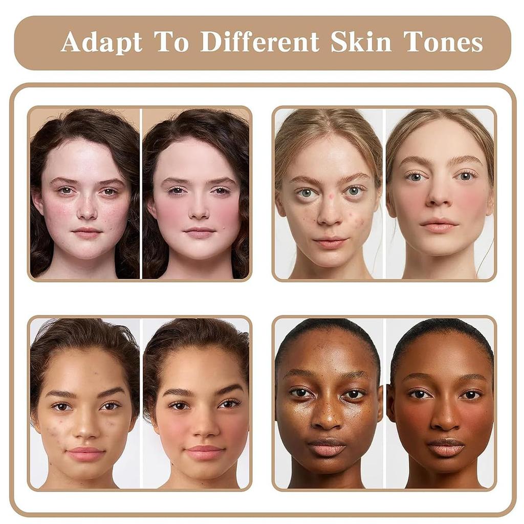 Makeup Cream Concealer Blending Full Coverage Natural Matte Cream Control Color Correcting Concealer Face Makeup Palette 12-Color Palette, Palette,