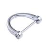Interior Accessories Car-Styling D Shape Keyring D Shape Key Chain Bag Repair Buttons Car Keychain