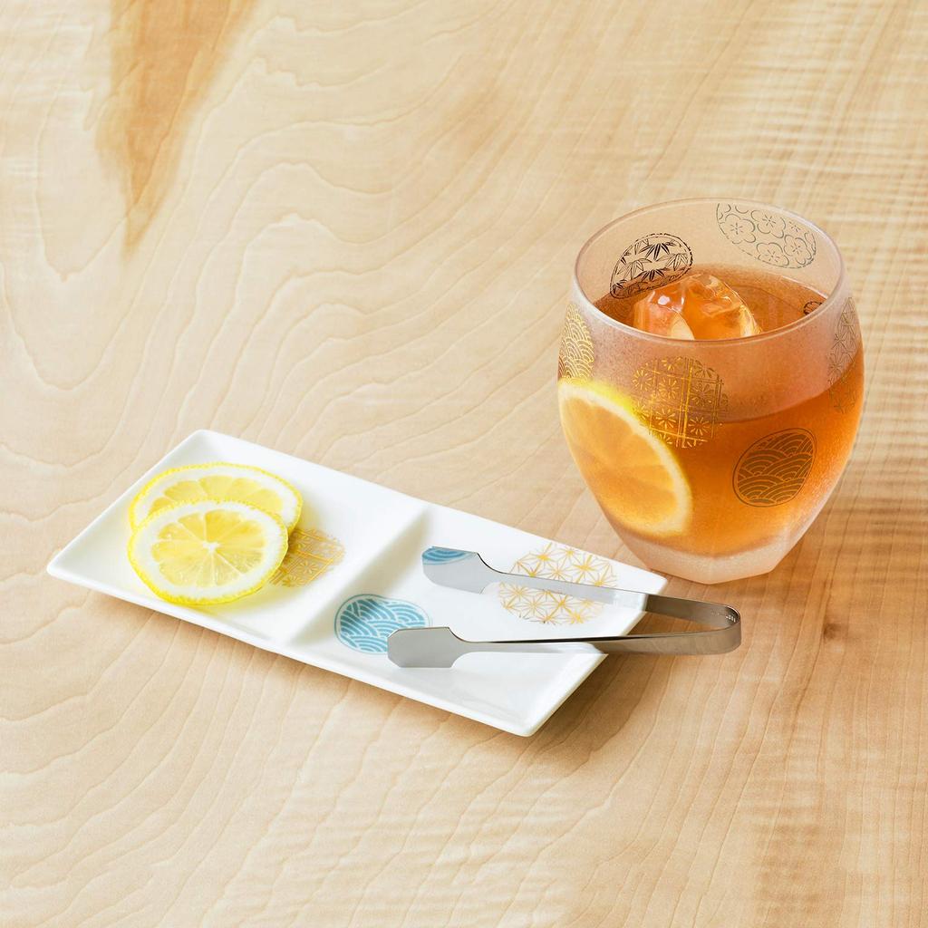 ADERIA Premium Nippon Taste Rocks Marumon with Porcelain Made In Gift Perfect As a Birthday Gift or Perfect for Drinking On the Glass, Pattern, 345ml,