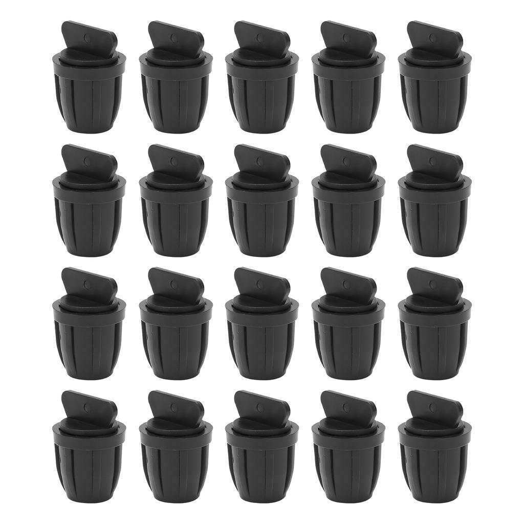 20 STÜCKE 8 11 Schlauch Endstopfen mit Verschluss Tropf Bewässerung Schlauch Stachelendstopfen