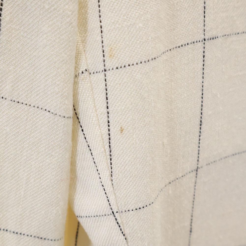 YVES SAINT LAURENT 90s Made in USA Old Windowpane Check Pattern tailored jacket Men's Used