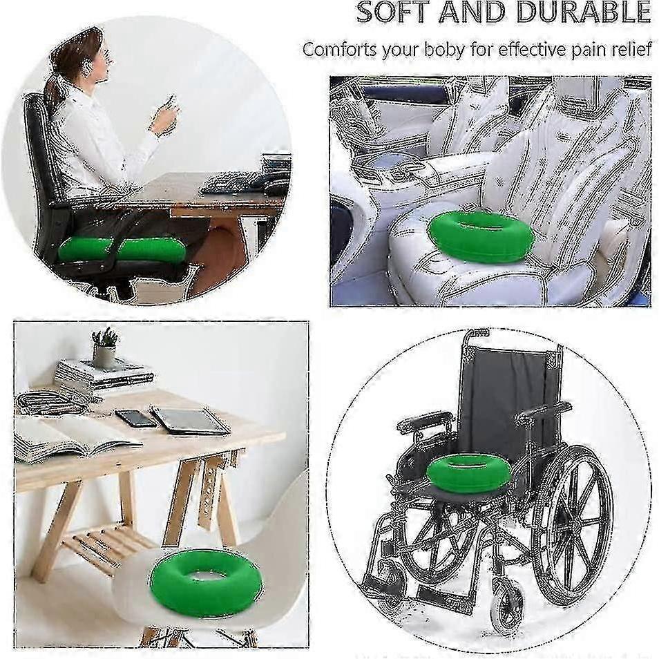 Seat Ring After Coccyx Orthopedic Seat Cushion Haemorrhoids Inflatable Ring Cushion With Pump Hardness Adjustable S202412246052
