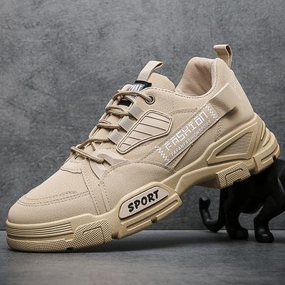 Fashion Fashion Able Worksite Shoes Labor Protection Shoes Men's Casual Sneakers Tooling Shoes Male British Low Top Climbing Footwear