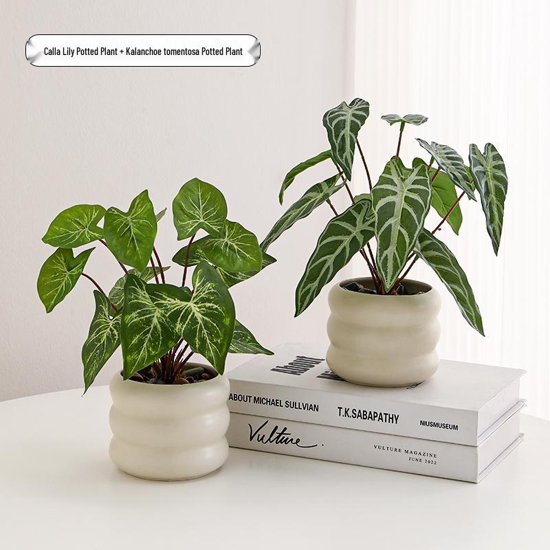 Artificial Bionic Potted Plant for Living Room Table or TV Cabinet