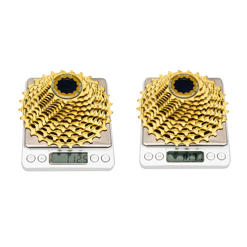 ZTTO Ultralight Road Bike Cassette 11s 12s 11-28/30/32/34/36T HG Freewheel Gold 11 12 Speed 34T ULT Gravel Sprocket 11v 12v K7