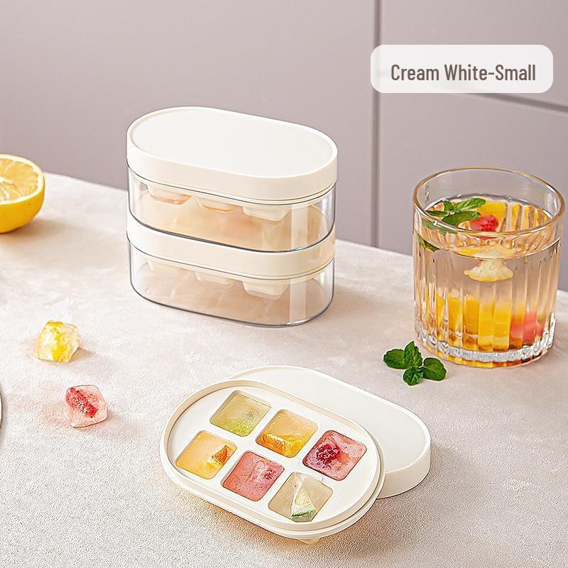 Fangaotouch Easy-Release Ice Cube Tray with Lid