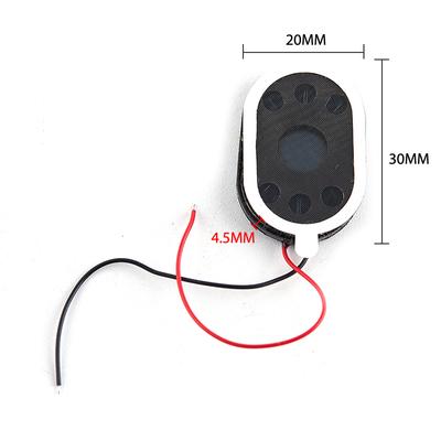 1Pc 8R1.5W GPS-Lautsprecher 2030 1,5W 8R 20 * 30Mm Dicke 4,5Mm Reparaturzubehör