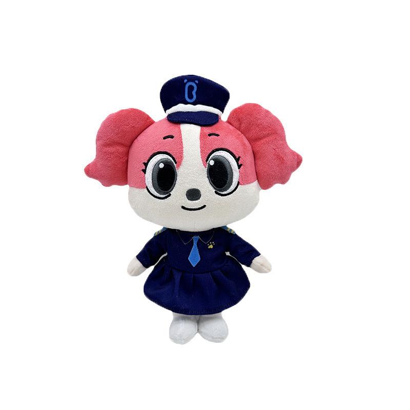 

Шериф Лабрадор Плюшевые Игрушки Мультфильм Анимация Собаки Куклы Милые Мягкие Игрушки для Детей День Рождения Подарки На Рождество розовый