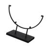 Elegant Round Metal Display Stand for Showcasing Pictures and Decors Items Stained Glass Decorative Art Base Organizers