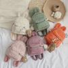 Kids Plush Bunny Ears Backpack With Breathable Lightweight Design For Kindergarten Girls