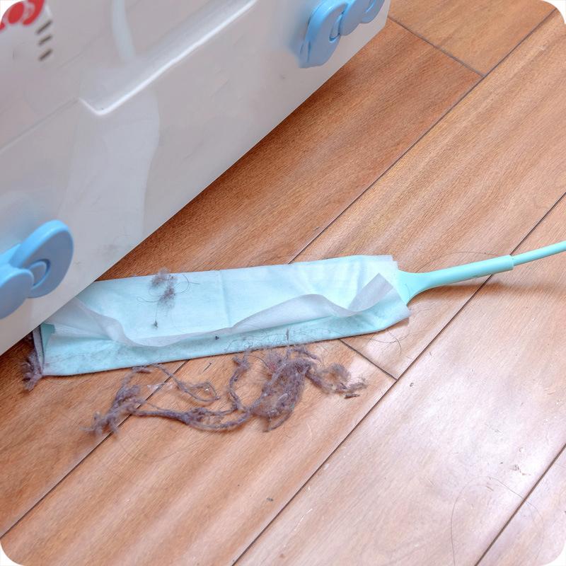 Durable Soft Extended Gap Dust Brush Electrostatic Dust Duster Household Dust Sweeping Indoor Bed Bottom Cleaning Tools
