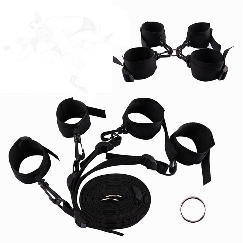 Adult Sex Products Pornographic Bondage Couple Toys BDSM Sex Bondage Handcuffs Ankle Handcuffs Sex Bondage Sexy Erotic Toys
