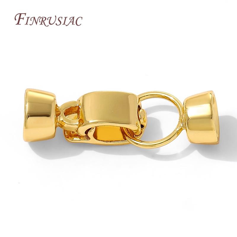 18K Gold Plated Brass Pearl Clasps For Bracelets Making,Jewelry Clasp Connectors,Necklaces Clasp,DIY Jewelry Findings