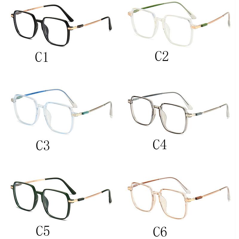 Transparent Computer Glasses Frame Women Men Anti Blue Light Squre Eyewear Blocking Glasses Optical Spectacle Eyeglass