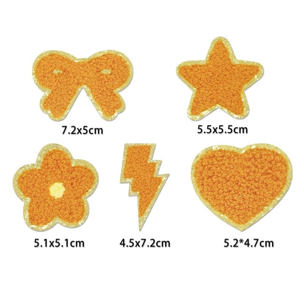Colorful Patch Repair Star Shape Cloth Patches  ForClothing/Towel/Bags/Jackets/Patchwork