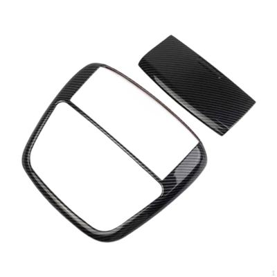 Car Roof Reading Lamp Frame Decal Cover Trim Modification Styling Dome Light Auto
