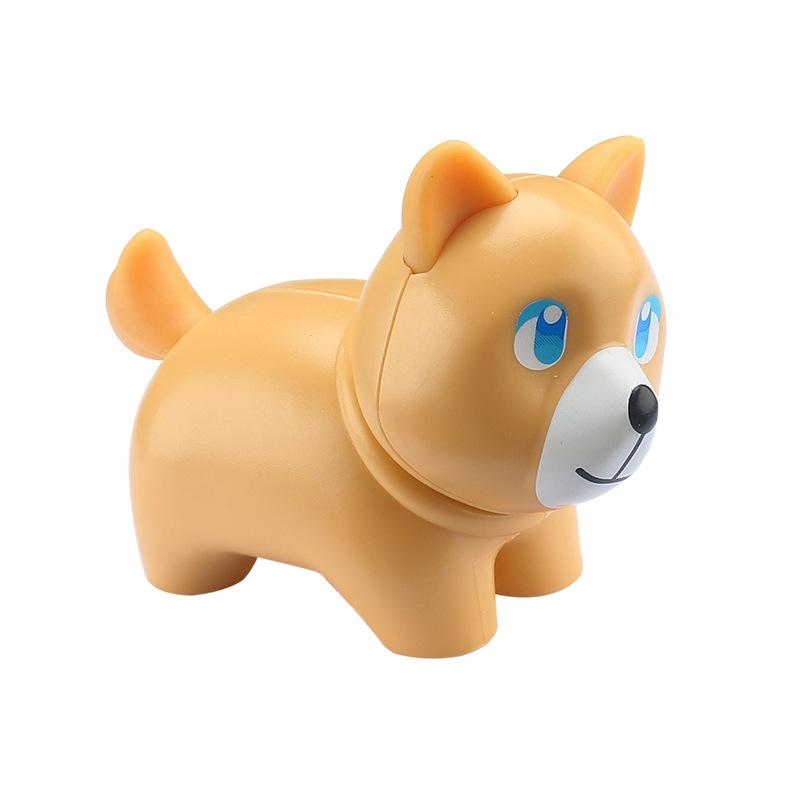 Große Bausteine Tiere Zubehör Bauernhof Zoo Kamel Känguru Katze Löwe Koala Flamingo Lernspielzeug Für Kinder Geschenke