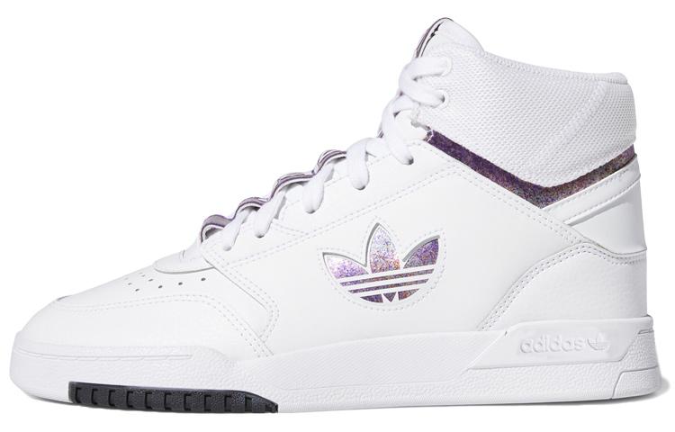 Adidas Drop Step Xl  White Purple  Women s FY3225 38