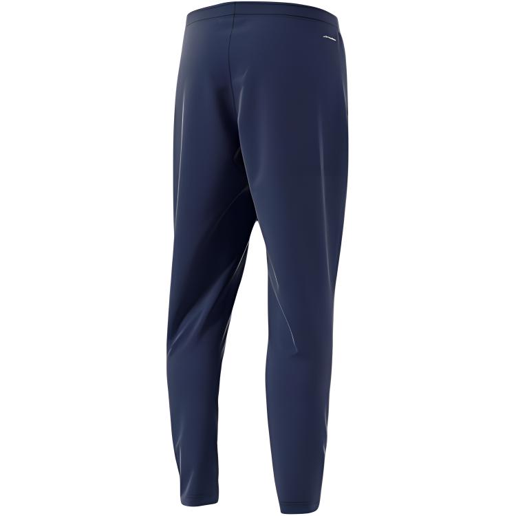adidas Solid Color Drawstring Cuffed Casual Pants Men Bottoms Blue S22404