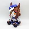 Anime Agnes Tachyon Cartoon Uma Musume Plush Toy Cute Stuffed Plushie Pillow Doll for Kid Birthday Christmas Gift