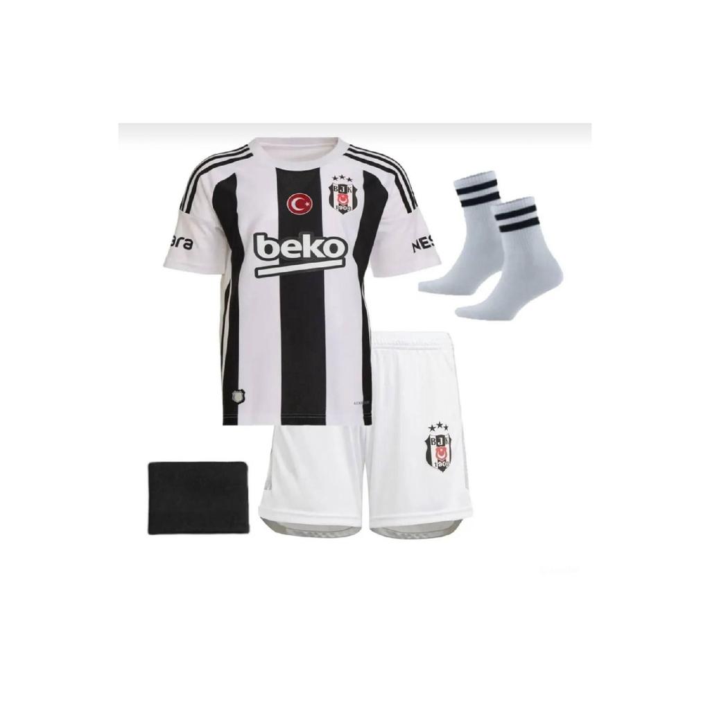 Be.ikta. 2024/25 Rfa Silv Home Bar Kids Jersey Jersey Shorts Socks Set Of 3