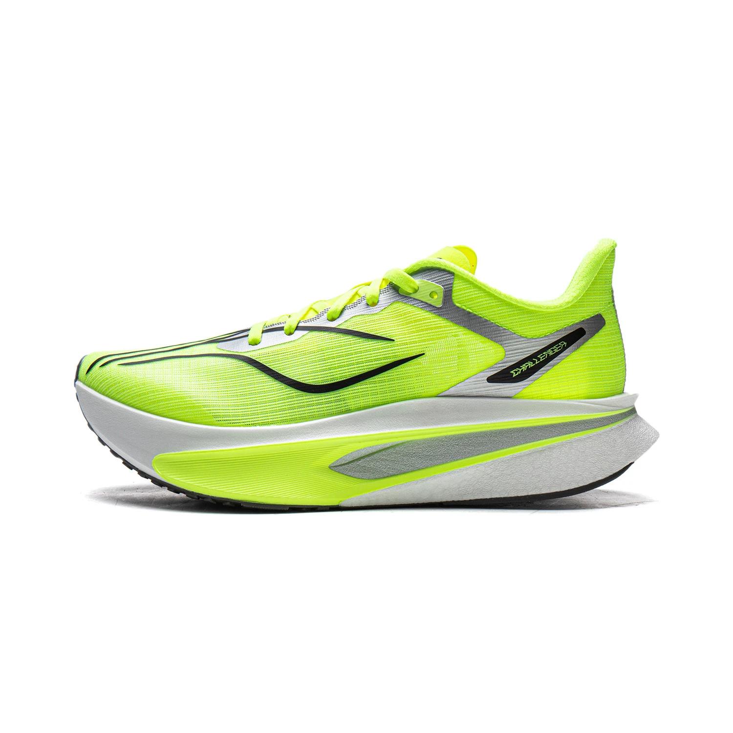 Li-Ning Women s Feidian 6C Challenger Running Shoes Fluorescent Green ARMW004-1 35.5