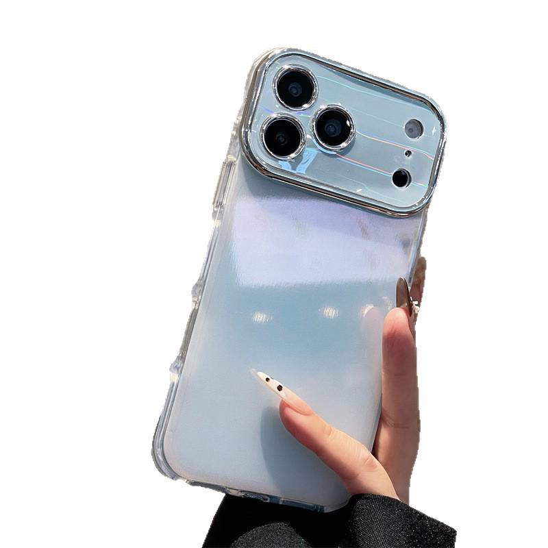 High-Value Apple i17 Pro Max 16 Phone Case - Aurora Window Design with Full Enclosure and Drop Protection