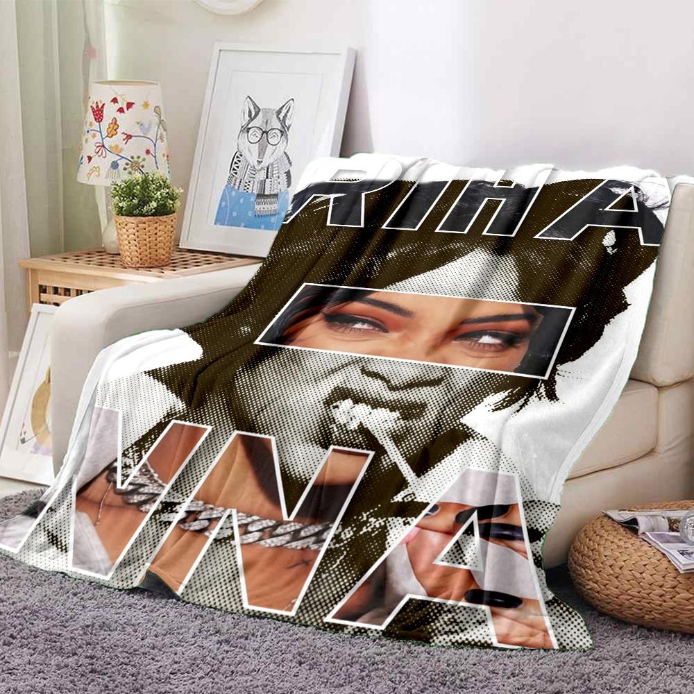 Rihanna Blanket, High quality Comfortable for All Seasons, Home Decor, Warmth and Comfort
