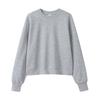 Korean Style Womens Short Hooded Zip-Up Cotton Blend Sweatshirt Loose Fit Winter Casual Top