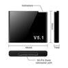 Ricevitore Audio Bluetooth 5.1 Aggiornato Adattatore Musicale Wireless A2DP