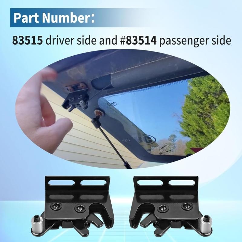 Truck Accessory 83514 Replacement Door Rotary Latches Truck Caps Rotary Latch