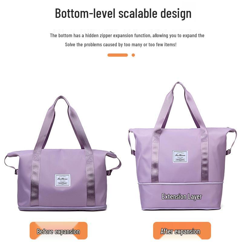 Dámská cestovní a fitness kabelka s velkou kapacitou na krátké výlety