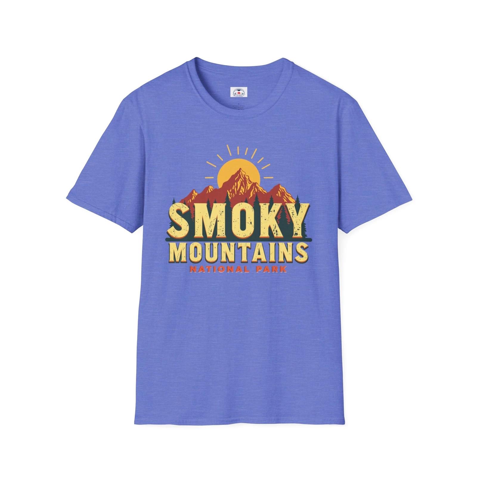 Smoky Mountains National Park T-Shirt, Adventure Tee, Nature Gift, Travel Shirt 3XL
