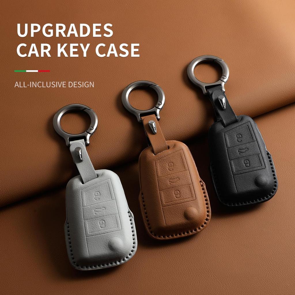 Volkswagen Bora, Tayron, Sagitar, Lavida, Tiguan L Key Cover: Thin, Keyless Start Compatible, Dropshipping Available.