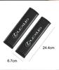 BJYL6 Interior Stickers 2pcs Car Seat Belt Cover Leather Shoulder Pad Accessories For Lexus F SPORT GX460 Ct200h IS250 ES 220D IS200 F