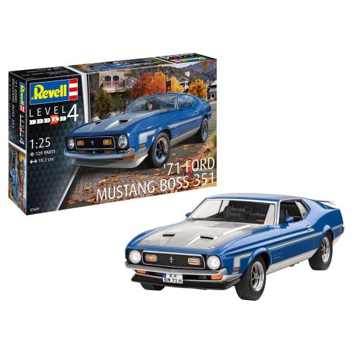 

German Revell 1/25 71 Mustang Boss 351 Plastic Model 07699