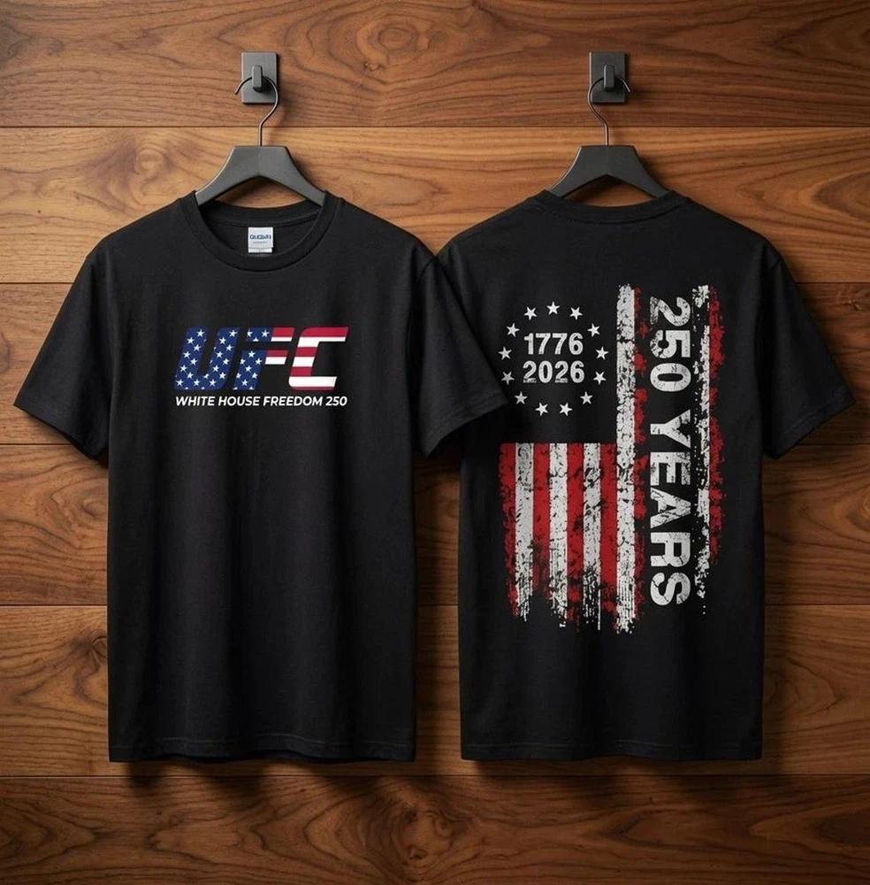 Ufc Freedom 250 Patriotic 17762026 Graphic Tshirt S