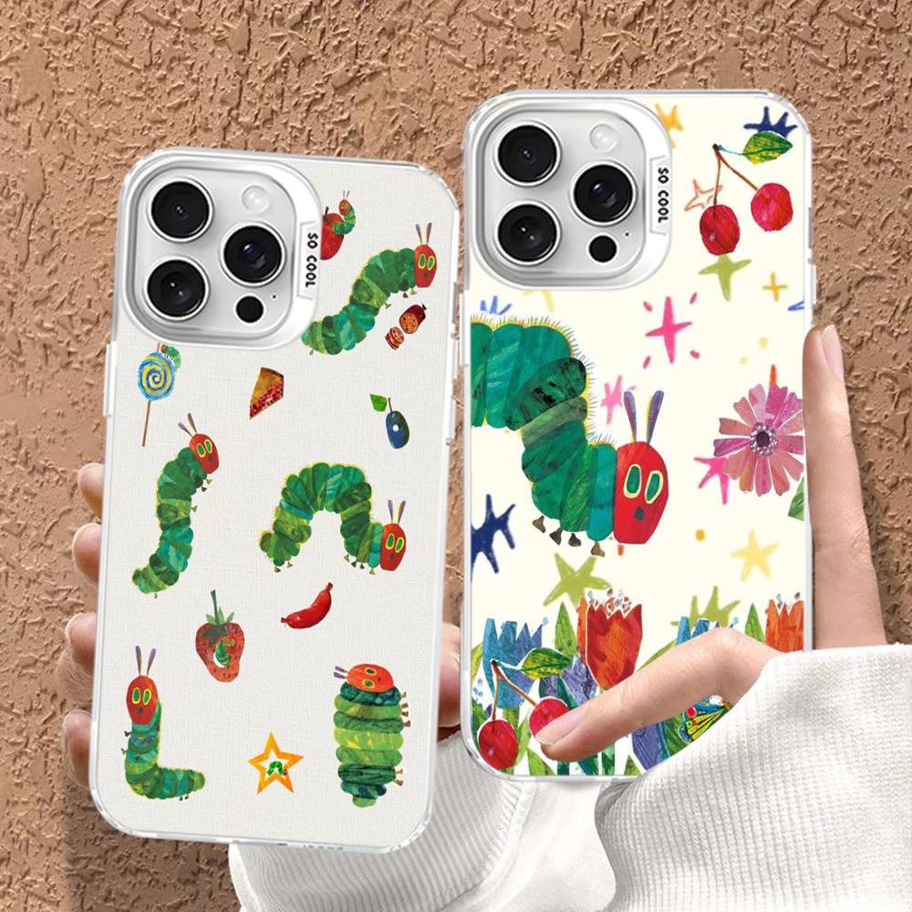The Very Hungry Caterpillar Phone Case For IPhone 17 16 15 14 13 12 11 Pro Max Plus Pro Colorful Shell