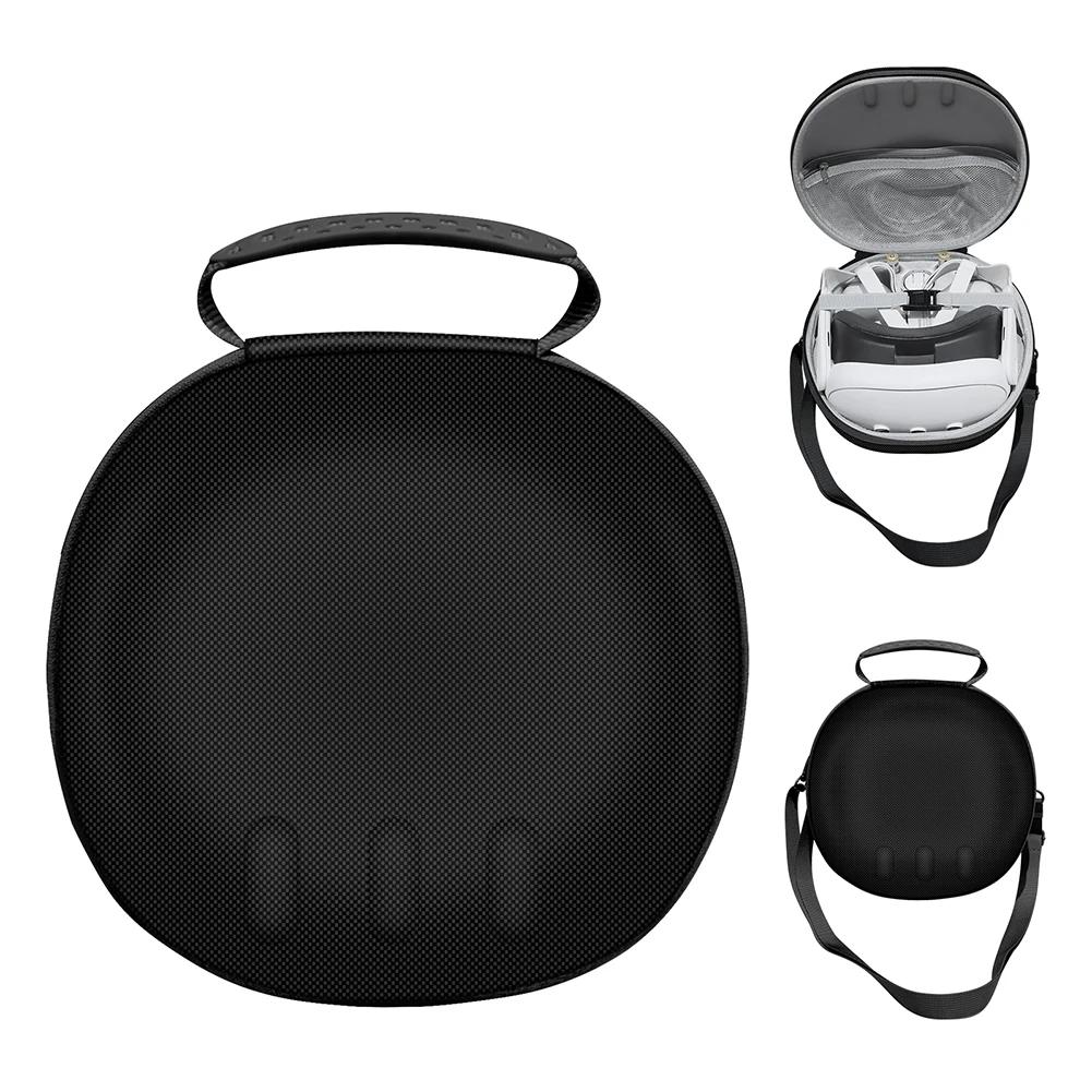 Portable Case For Meta Quest 3 Travel Carrying Case VR Larger Capacity Storage Bag For Quest 3 Protective EVA Bag VR Accessories