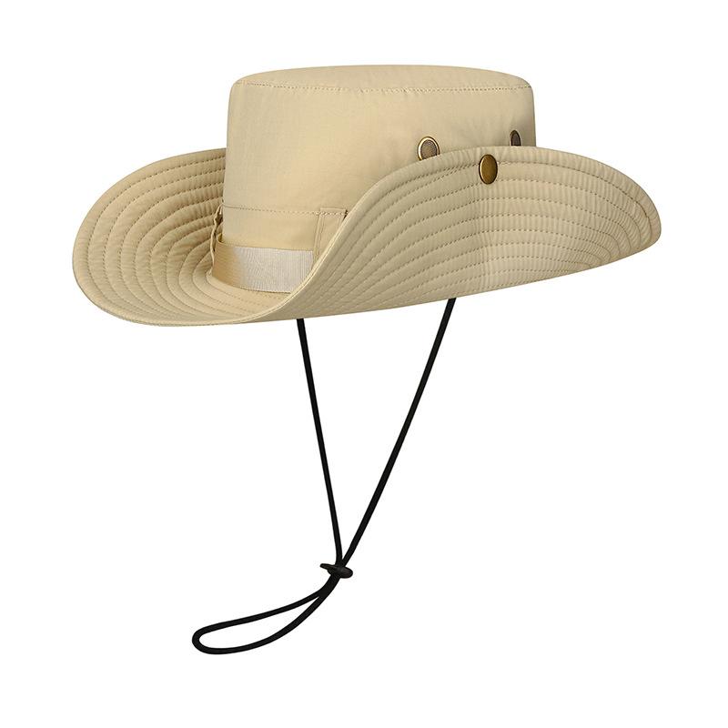 Spring Summer Waterproof Hiking Hat Men Outdoor Camping Sunshade Fisherman Hat