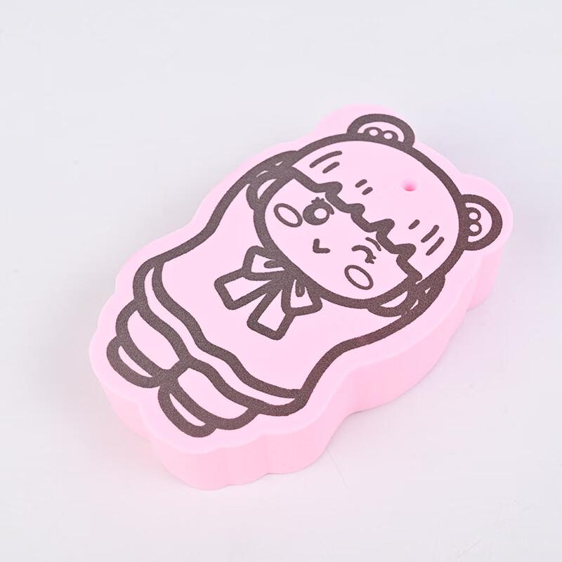 Jiemengzhe Cartoon Baby Bath Sponge with Temperature-Sensitive Color Change