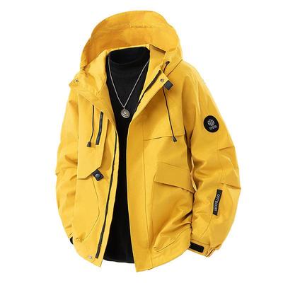 New Men's Outdoor Windproof Waterproof Jacket - Spring/Autumn Trendy Youth Style