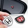 3D Metal Sticker Car Body Trunk Decoration Sticker Shield Shape Car Accessorie For Odyssey City HR-V Jazz Accord Valve Cap