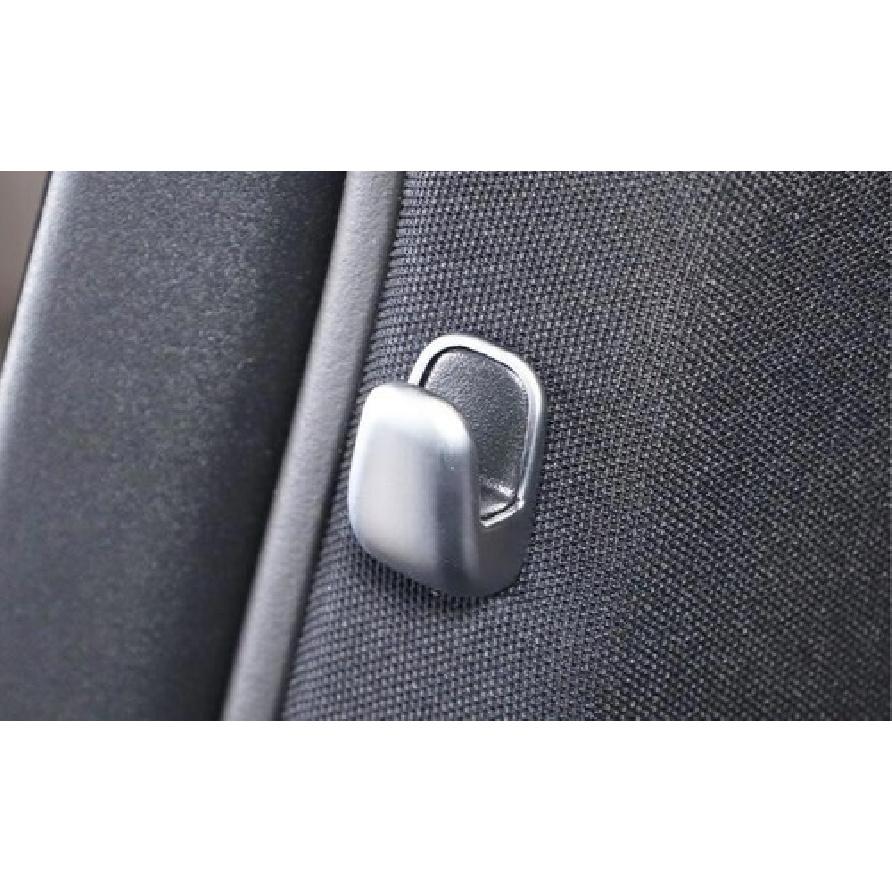 Fit For Benz EQE EQS - Matte Silver B-pillar Hook Frame Cover Trim 2PCS