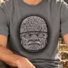 Olmec Head T-Shirt | Ancient Mesoamerican Art Tee | Colossal Stone Head Shirt | Archaeology History Graphic Tee | Mayan Culture Gift