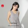 Qiansiniao Modal Built-in Bra Loungewear Dress
