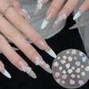 Size Mixed 3D Irregular Soft Flowers Resin Nail Charms Colorful Flower Nail Art Decorations Nail Ornaments Manicure Crafts