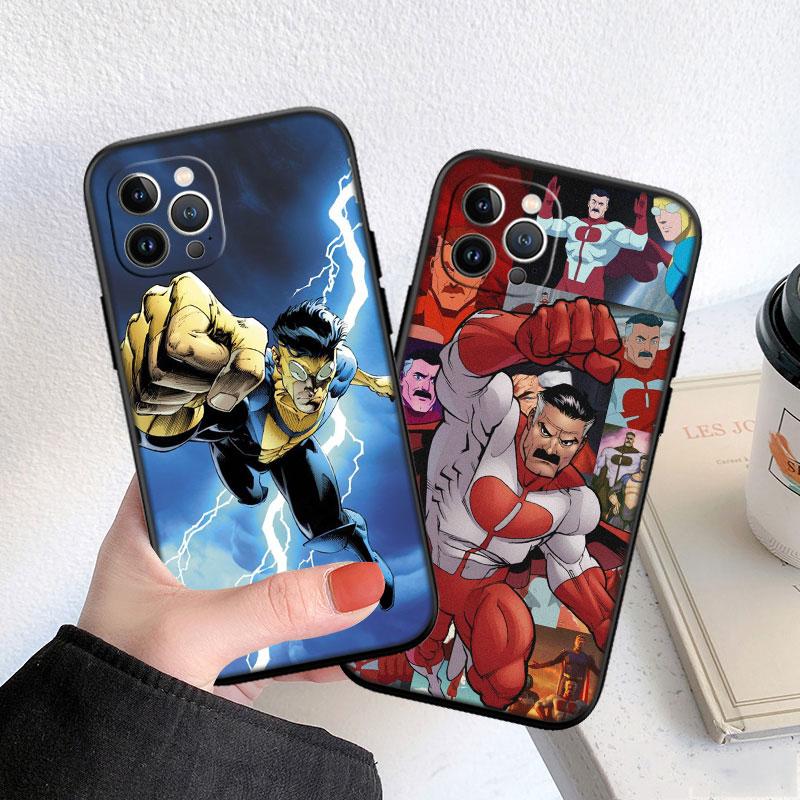 MY16 I-Invincibles Soft Shell Phone Case for Redmi Note 13 14 Pro+ Plus A3 A3X 13X 13C 13R 14S 14C 14R