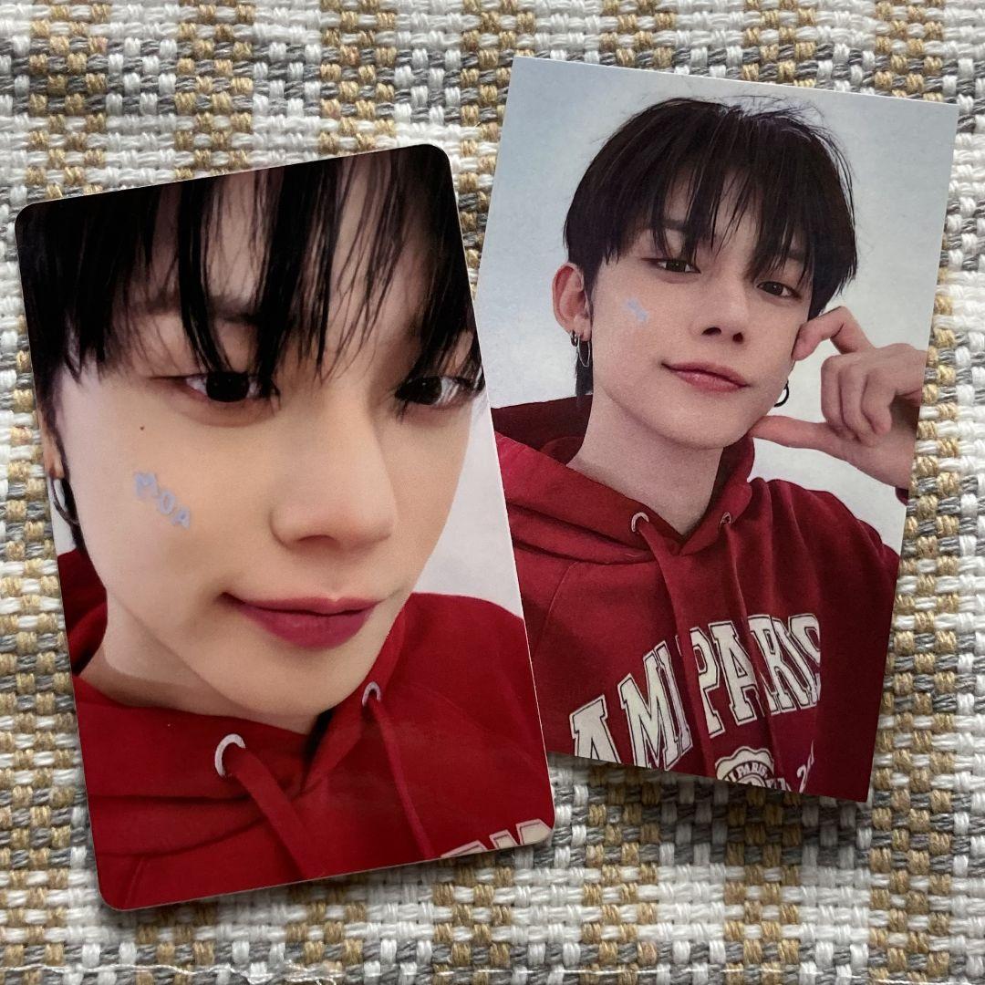 

[USED] TXT Yeonjun moazone FANLIVE FC Trading Cards (2 cards)